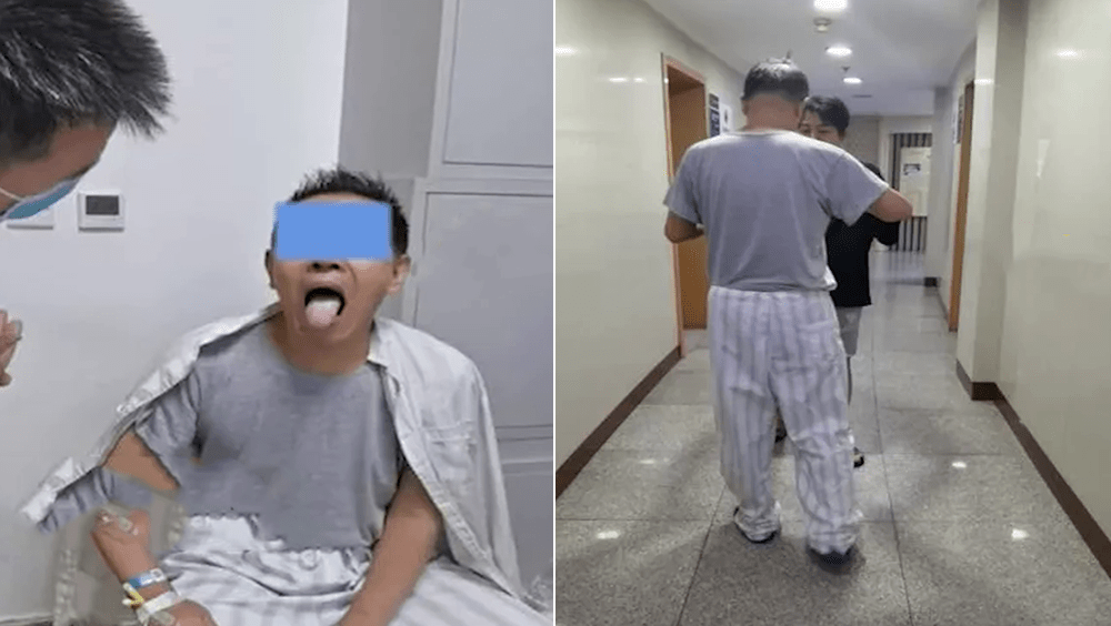西安男長時間吹冷氣致中風,無法說話右半身癱瘓。