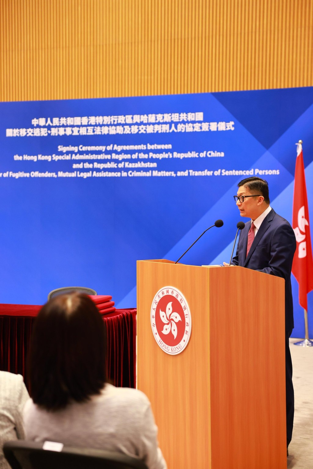 鄧炳強指移交被判刑人士的安排，更加體現雙方對人道關懷的重視。鄧炳強FB圖片