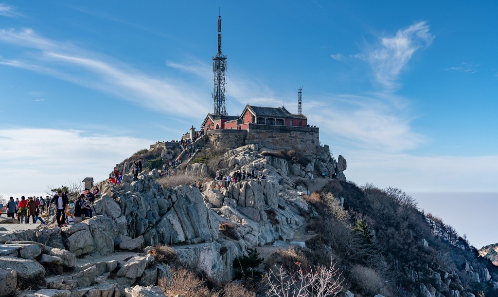 泰山主峰玉皇顶