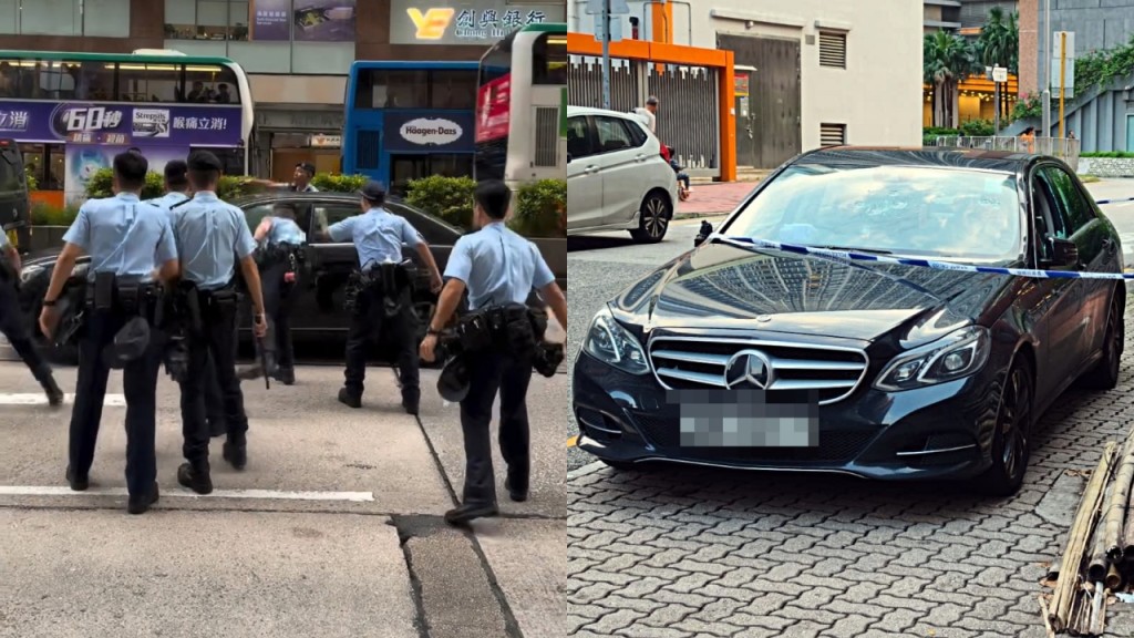 旺角平治撞警｜據悉兩男一女被捕 涉狂亂駕駛等6宗罪