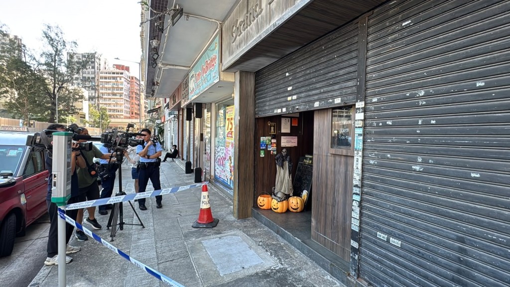 警員到場調查。