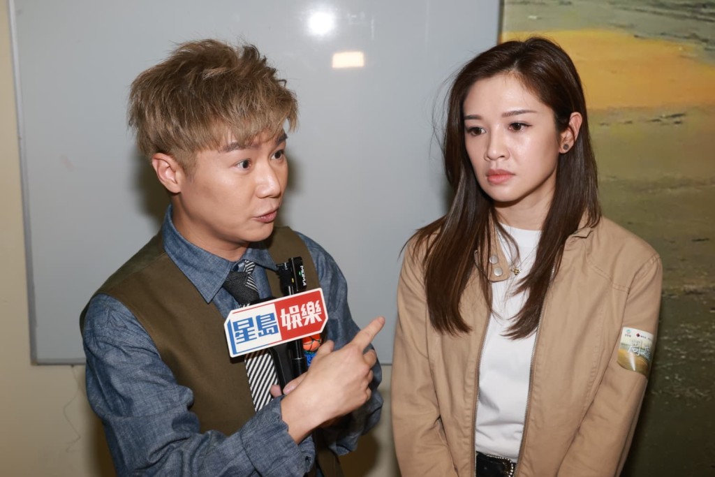 周奕瑋戲弄麥美恩：「等你霉！我幫你拍《解凍人生》！」暗嘲她被「雪藏」。