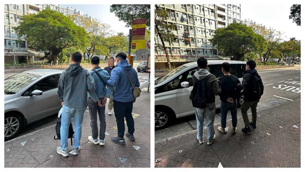 兩名持雙程證男子被捕。