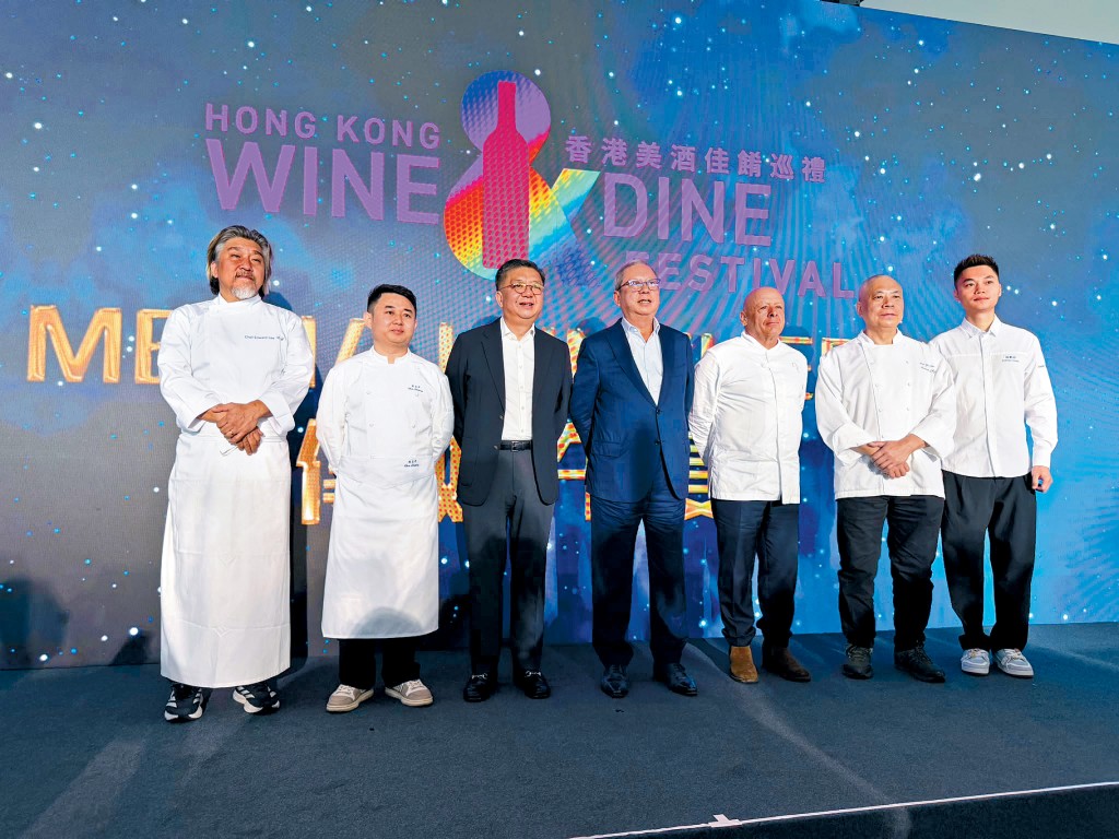 五位名廚打造限量十手聯乘盛宴，為今年美酒佳餚巡禮注入星級滋味。