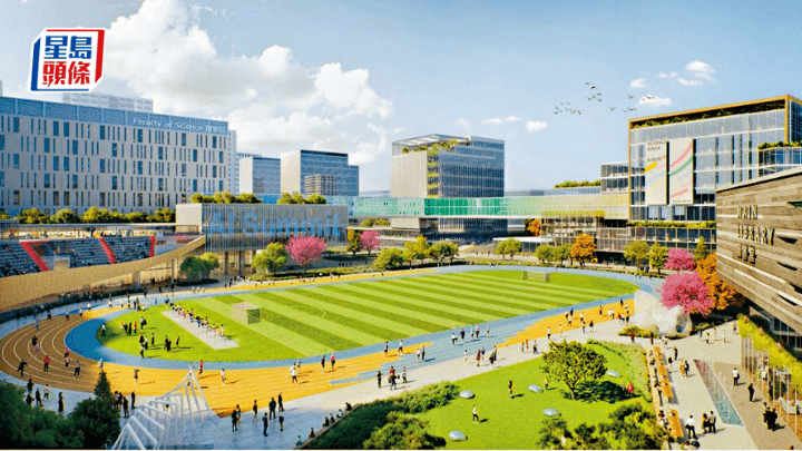 政府正籌建北都大學城，QS直言本港院校與更多國家及地區建立合作關係，鞏固現有優勢。