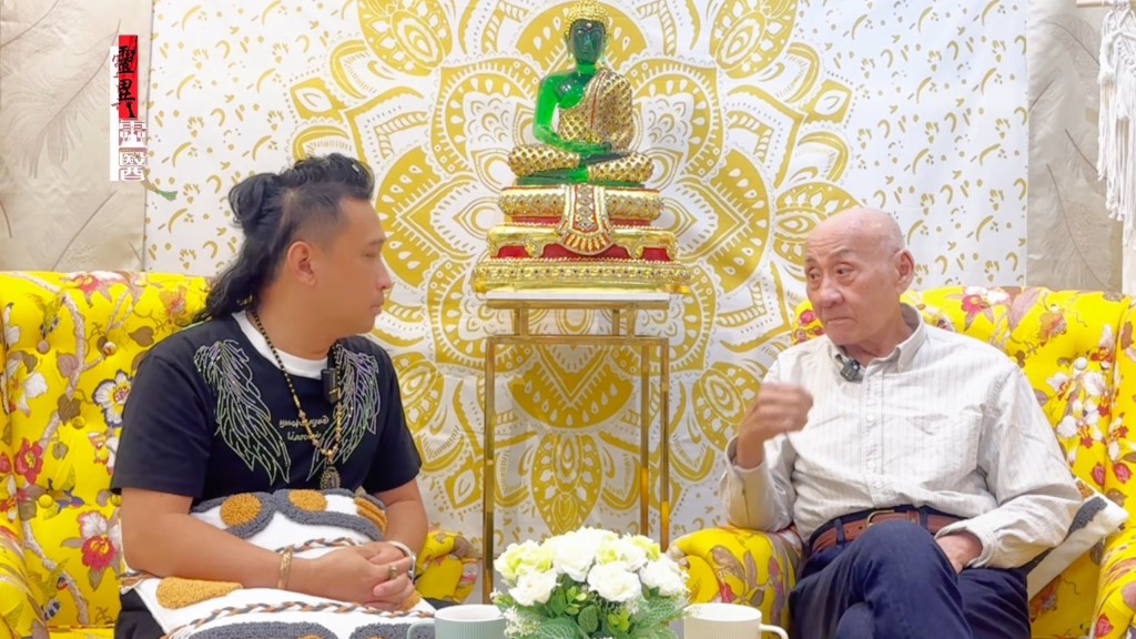 李家鼎在YouTube頻道《香港象神金殿—靈異靈醫》分享靈異經歷。