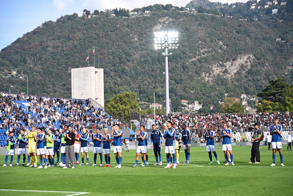 科木主場 0:0守和羅馬。法新社 科木主場 0:0守和羅馬。法新社