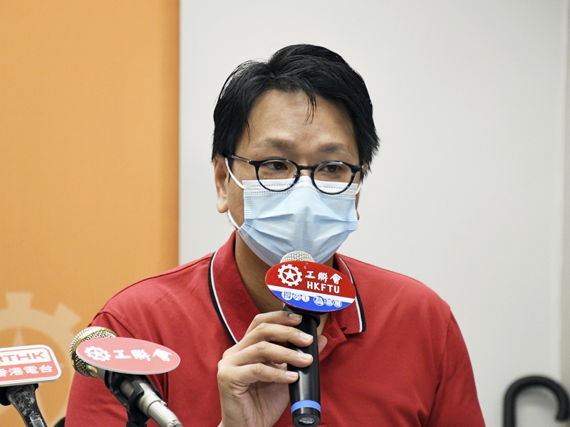 工聯會九龍東總幹事鄧家彪。資料圖片