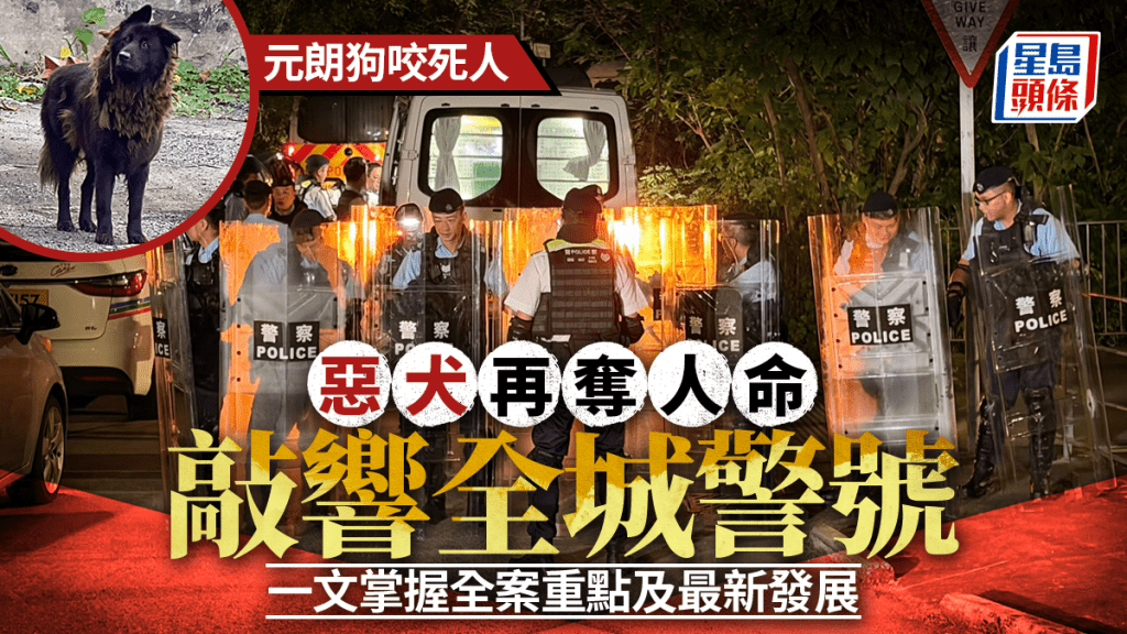 元朗狗咬死人｜惡犬再奪人命敲響全城警號 一文掌握全案重點及最新發展