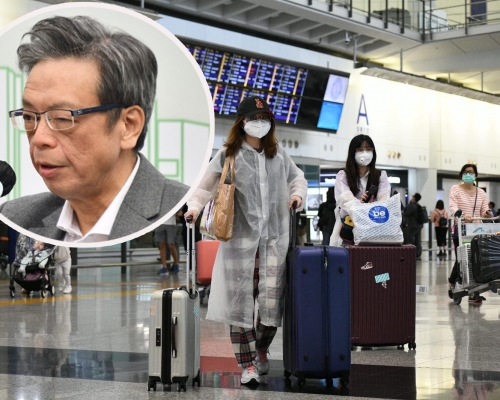 梁子超相信由回港人士引起的第二波疫情基本受控。 資料圖片