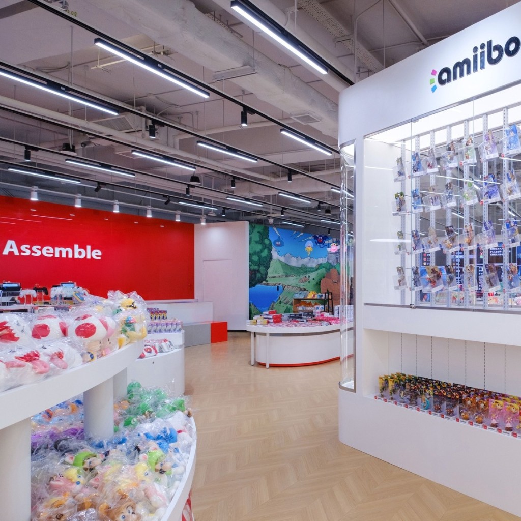 任天堂主題遊戲生活館「Assemble」,佔地10,000呎。 任天堂主題遊戲生活館「Assemble」,佔地10,000呎。