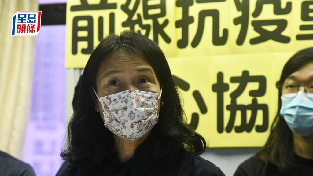 李美笑指風暴過後清潔工工作量將會大增。資料圖片