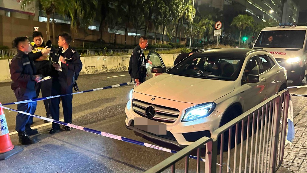 油麻地平治遇查狂飆至何文田 男司機棄車逃逸 警車內檢依托咪酯。蔡楚輝攝