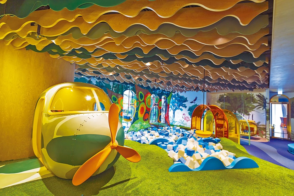 室內馬努歷奇遊戲室，讓住客與孩子們一同享受不一樣的冒險歷奇。