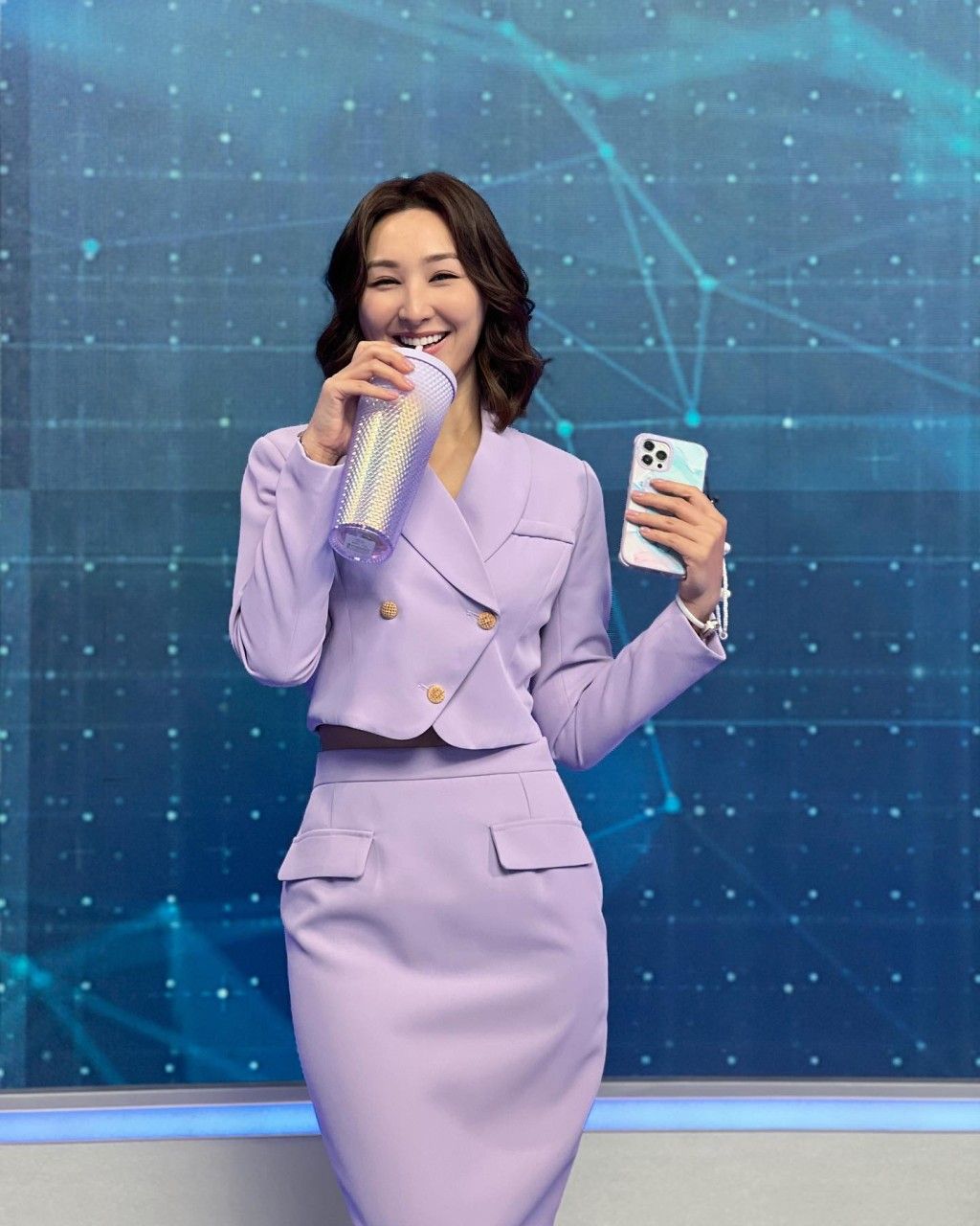 高海寧去年因TVB劇集《新聞女王》事業創高峯。