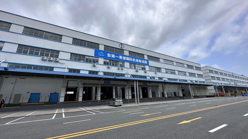 東莞-香港國際機場物流園暨空側海空聯運碼頭項目先導計畫於上月中實施。蘇正謙攝