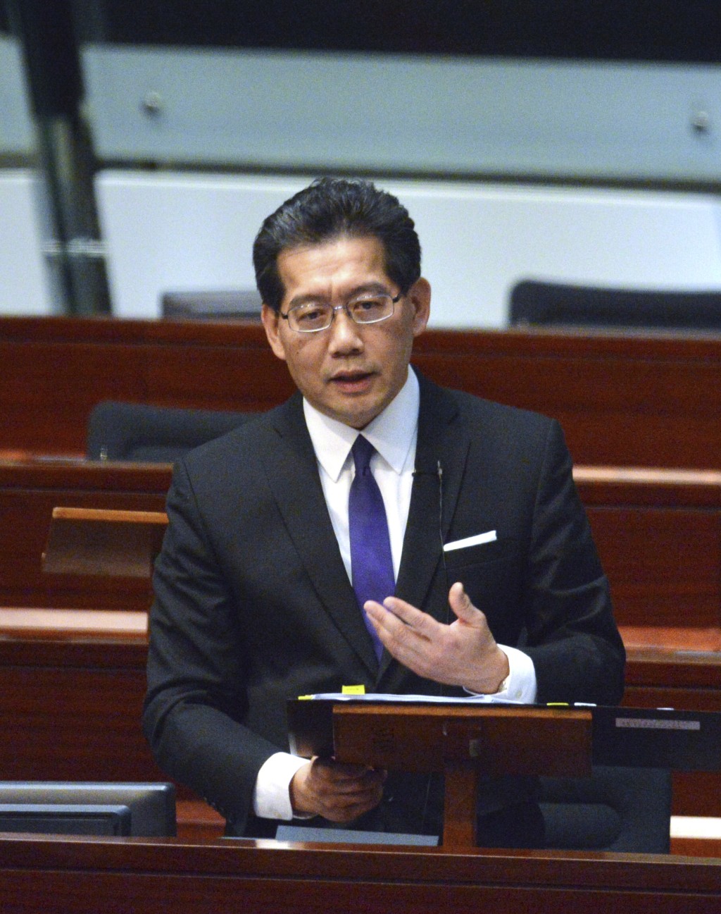 蘇錦樑於2011年起「坐正」出任商務及經濟發展局局長至2017年。資料圖片 蘇錦樑於2011年起「坐正」出任商務及經濟發展局局長至2017年。資料圖片