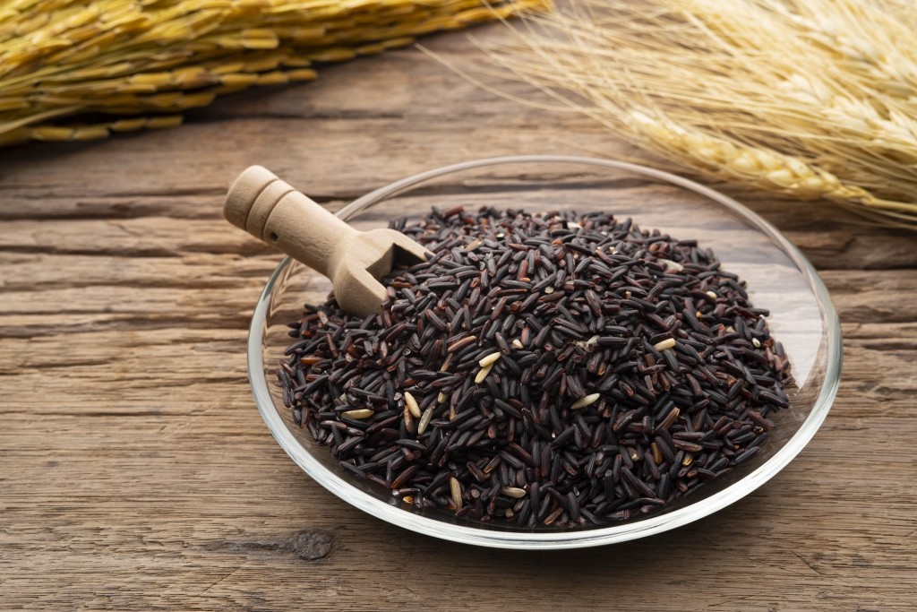 紫米與黑米是近年流行的健康米種。