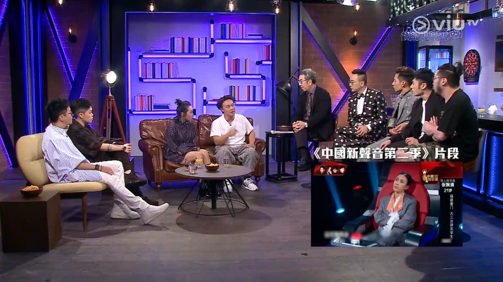 最近陈奕迅一段2017年ViuTV节目《晚吹：吹臣》讲《中国好声音》的片段被疯传。