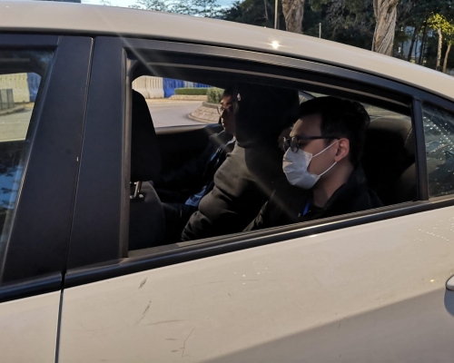 警方拘捕兩名男子涉嫌「刑事毀壞」。警方圖片