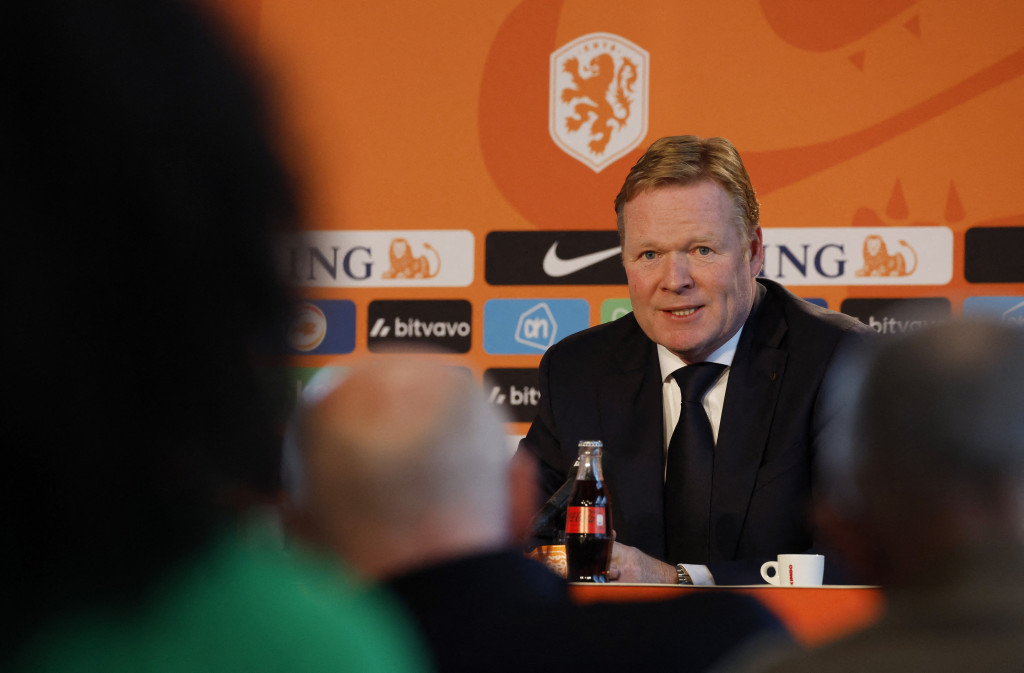 朗奴高文表示他的荷兰将重回4-3-3阵式。Reuters