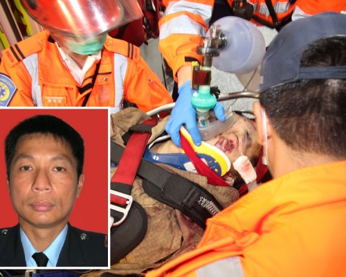 死者邱少明事發時與其餘5名高空拯救隊隊員出動搜救,不幸墮崖身亡。資料圖片