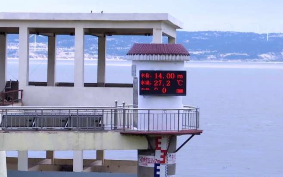 26日鄱陽湖標誌性水文站星子站水位漲至14.03米。