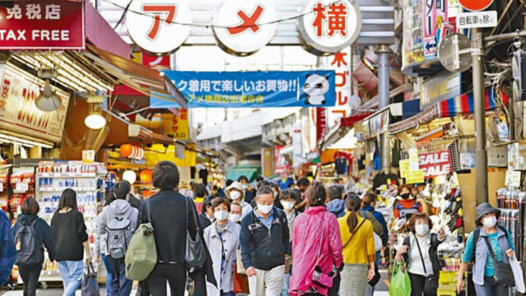 日本每年吸吸不少遊客前往觀光購物。