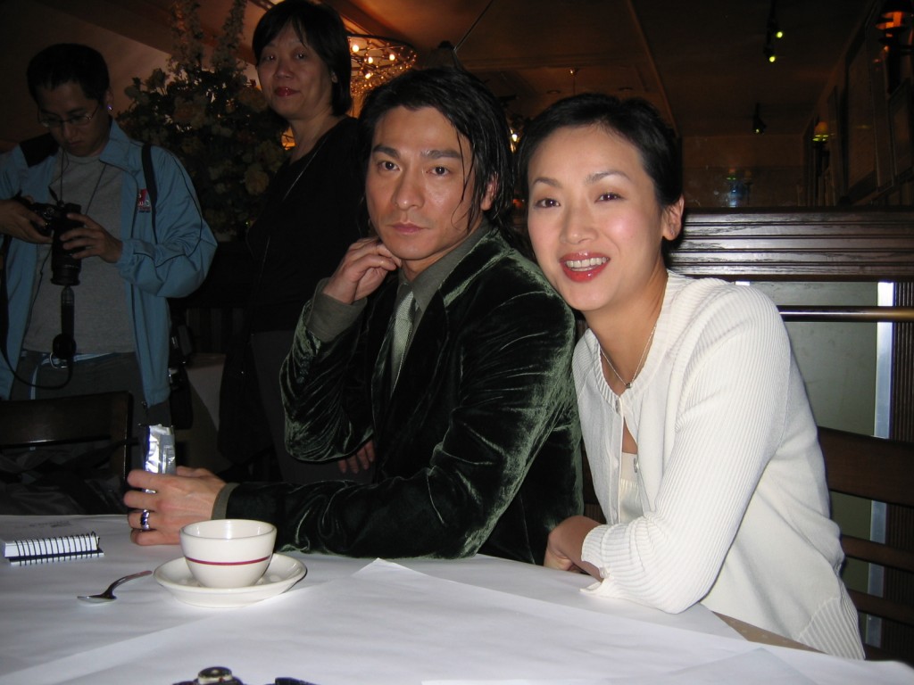 劉德華與吳倩蓮多年來合作多次。