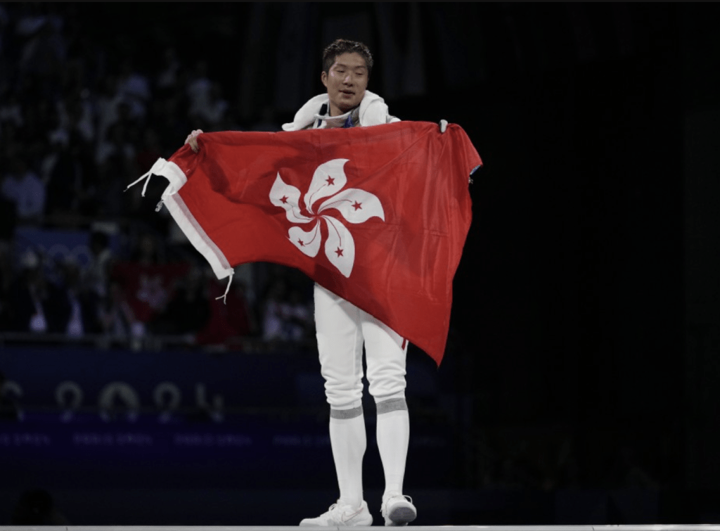 香港运动员的奥运金牌奖冠绝全球。美联社