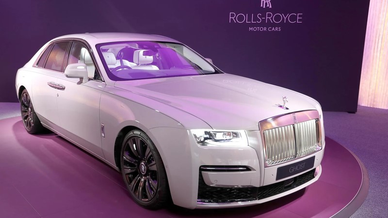 卡梅伦有份设计的Rolls-Royce Ghost。路透社