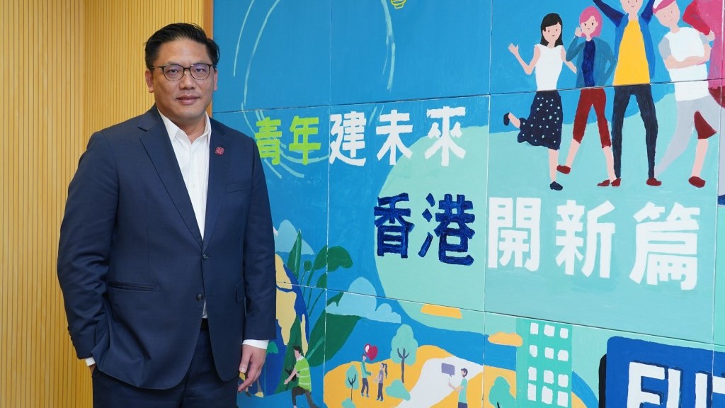 梁宏正：迄今逾萬人加入「連青人網絡」  在大型活動擔任義工及出席國際活動等。資料圖片