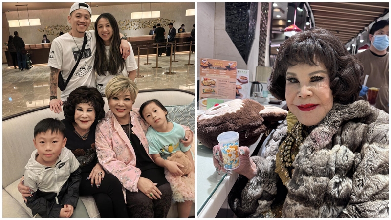 95岁黄夏蕙四代同堂家庭照曝光  荣升太婆竟公开求救：点称呼小朋友  六子女全拥博士学位