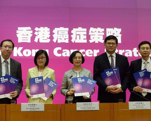 政府公布首個就香港癌症防控工作而制訂的全面計劃。