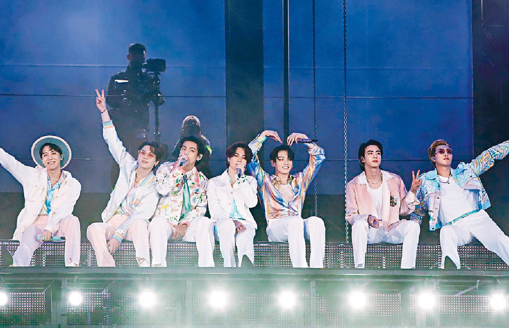 ■BTS賭城演唱會圓滿結束。  
