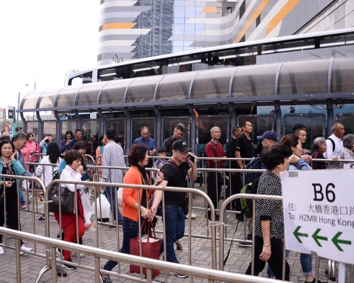 東涌B6巴士站。資料圖片