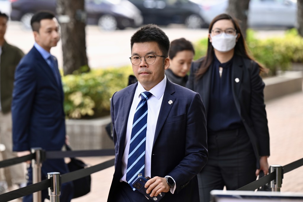 競委會代表律師李曉亮。 競委會代表律師李曉亮。