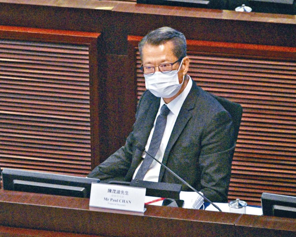 陳茂波表示,電子消費券預計七月內開始接受登記。
