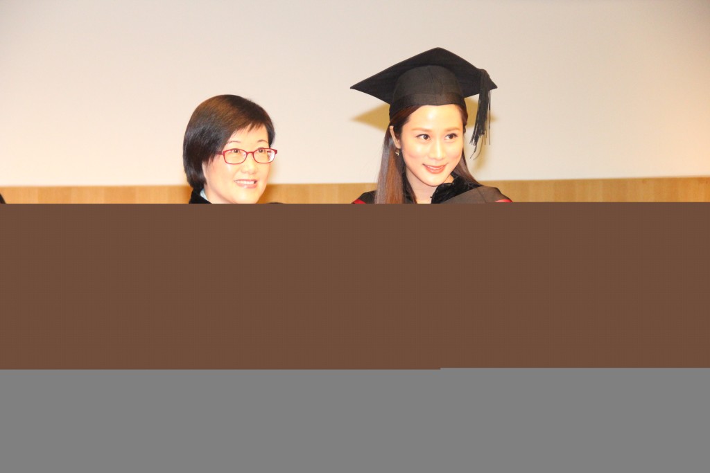 張嘉兒在2015年於中文大學公共衞生碩士（兼讀制）課程畢業。