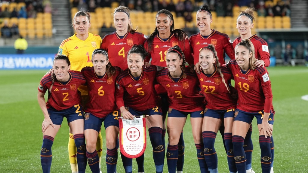 西班牙女足勇夺女子世界杯。资料图片