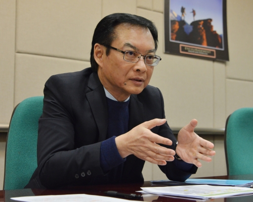 韋志成預料西環重建項目的收購價將可能再創新高。資料圖片