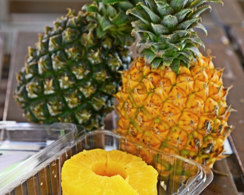台灣研究指每日食菠蘿可降飛蚊症病況7成。資料圖片