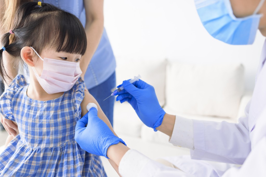 楊何蓓茵指3歲以下幼童及嬰兒的疫苗接種率不及19%。示意圖片
