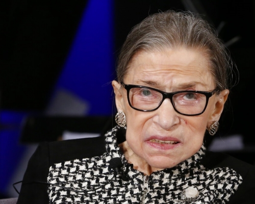 美國87歲最高女法官金斯伯格。AP資料圖片