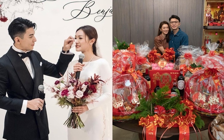 袁偉豪和張寶兒結婚沒事先張揚，婚後才逐漸分享當中感動及歡樂場面。