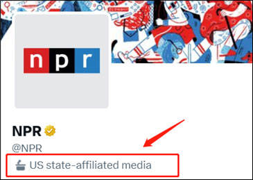 NPR一度被標籤為「美國官媒」。