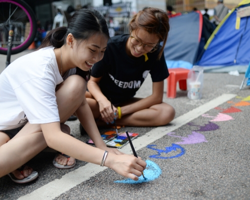 教聯會指佔領行動是一個反面教材,散播了仇恨。 資料圖片