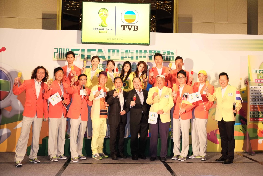 每逢TVB的体育活动都会见到锺志光的身影。