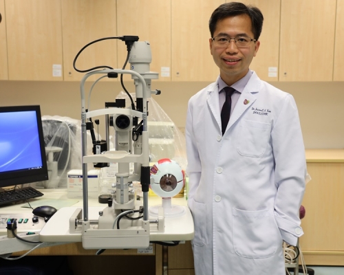 香港兒童醫院眼科主管任卓昇醫生專注兒童眼科的臨牀診斷、教學及研究工作。