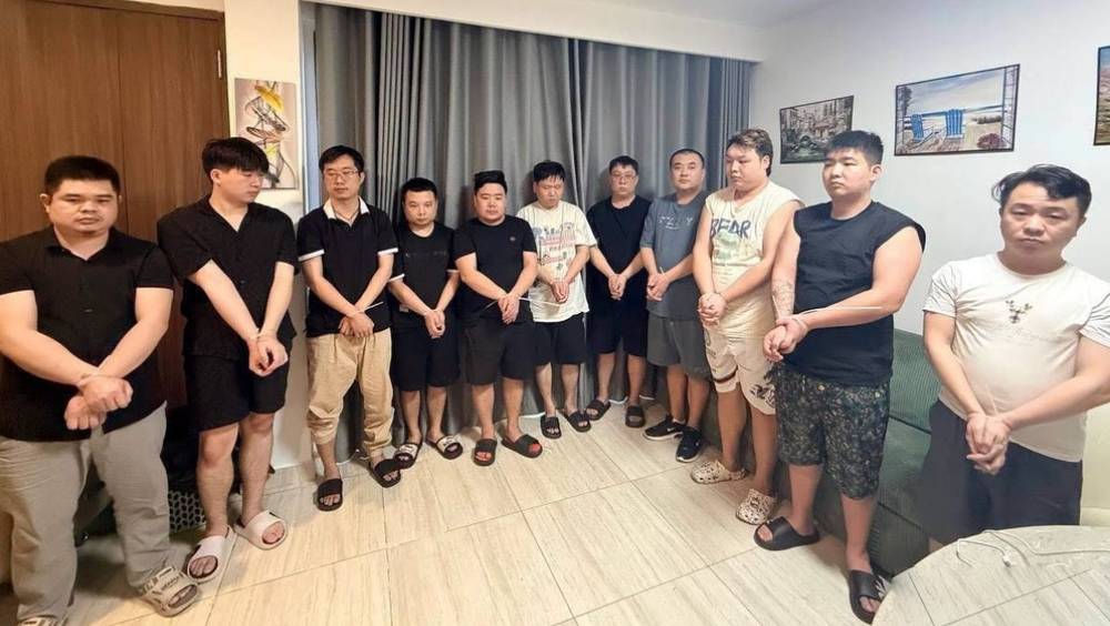 柬埔寨再拘11名中國籍電詐疑犯。 柬中時報